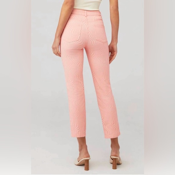 NWOT PEPPERMAYO electric avenue pants in pink wave size 2 - Picture 2 of 15